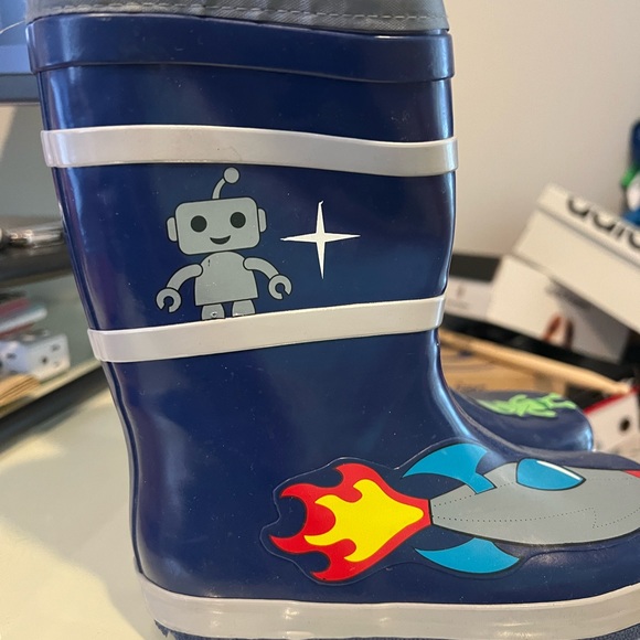 Kidorable space rain boots - Picture 4 of 4